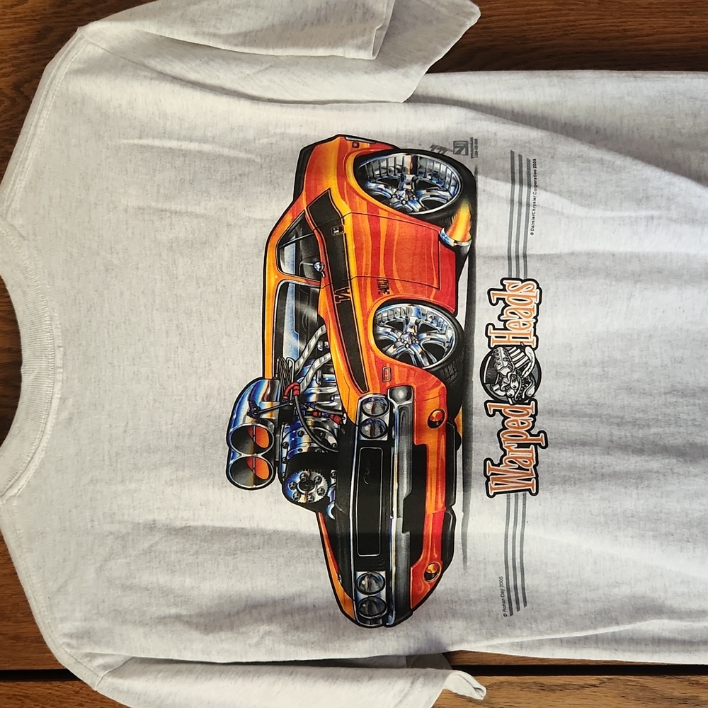 New Dodge Challenger Warped Head Tshirt